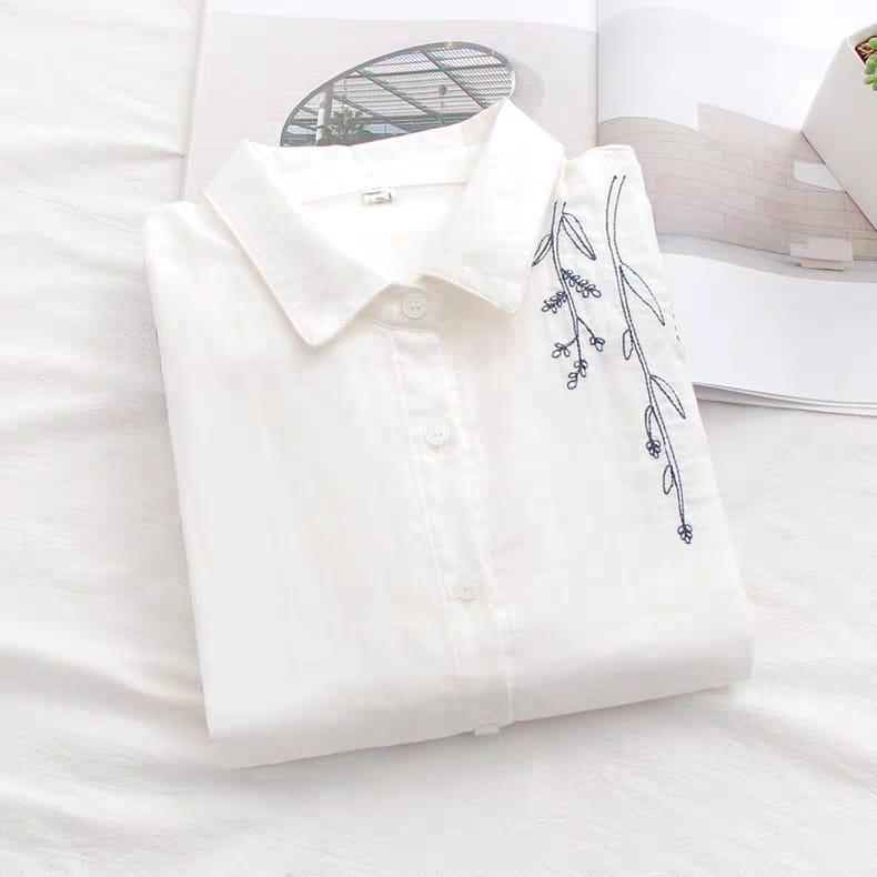 Botanic Bloom Shirt Elegance in Every Thread