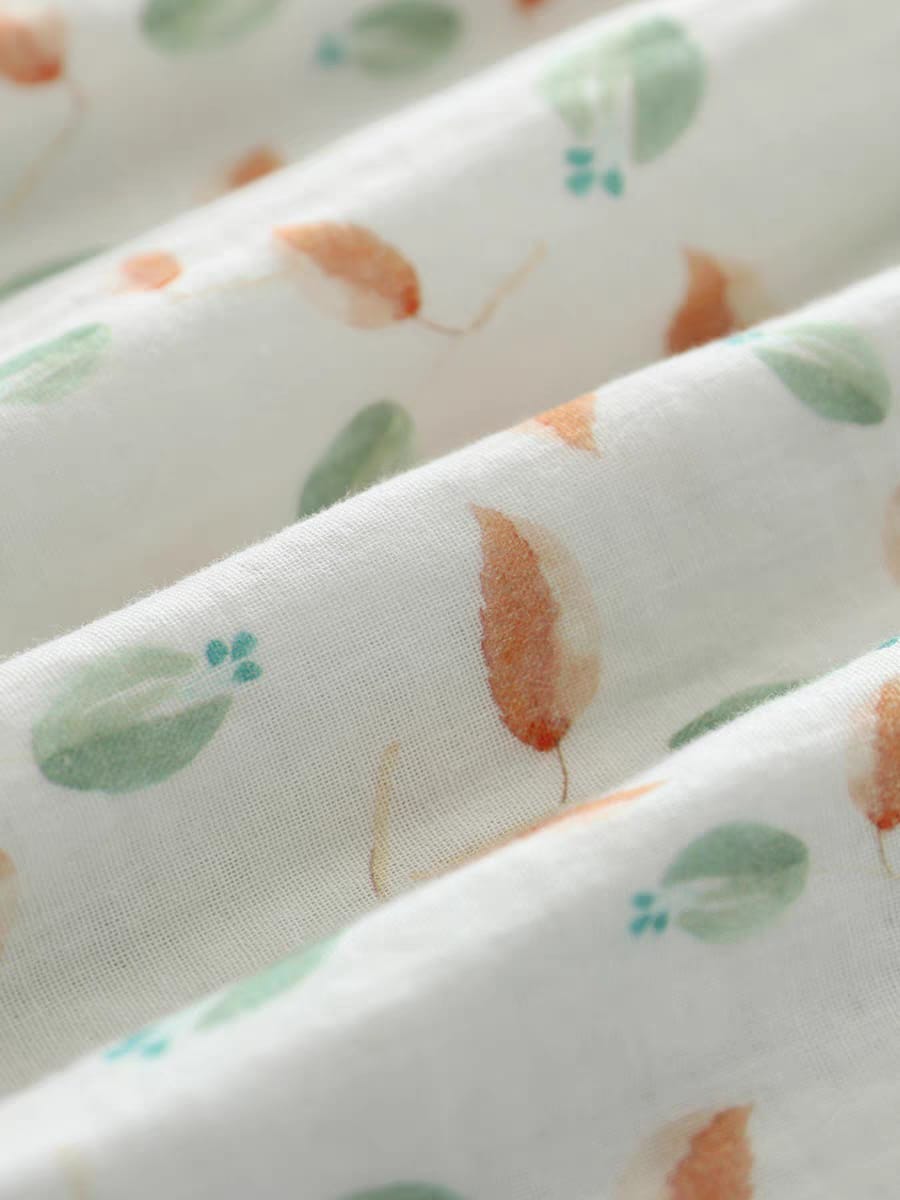 Whisper Leaves Printed Shirt β For Women