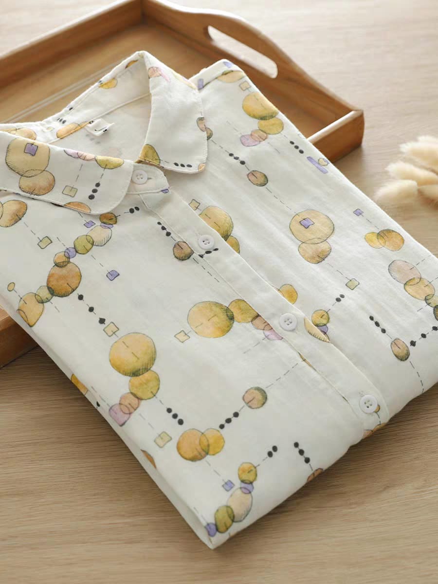 Orbit Muse Printed Shirt β For Women