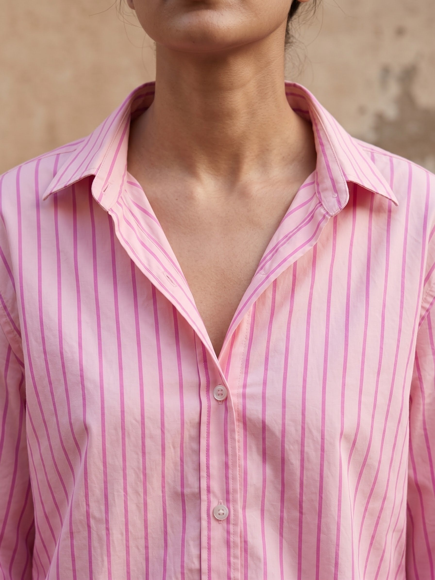 Women’s Oversized Striped Shirt