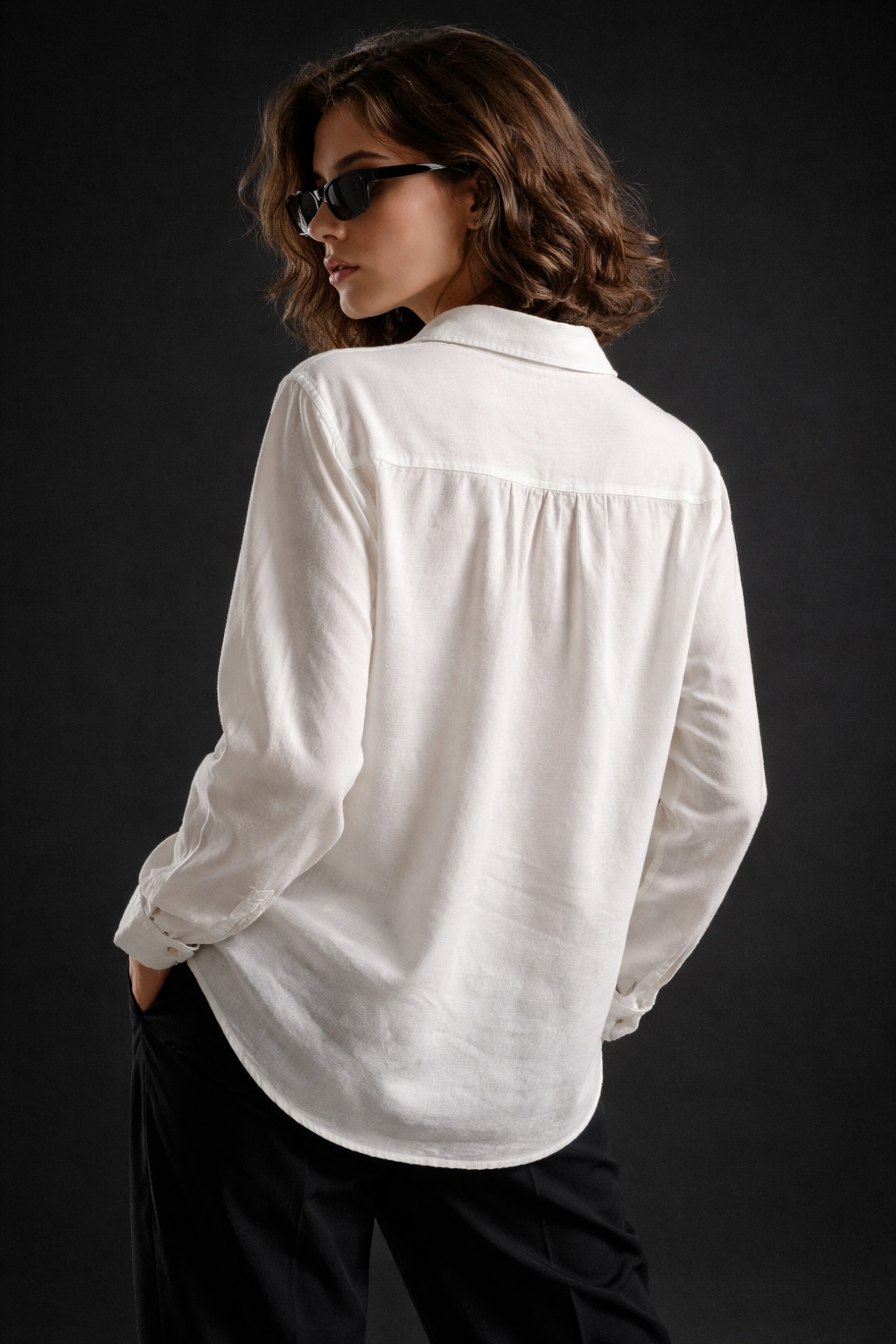 Playful Pals Embroidered Cotton Shirt