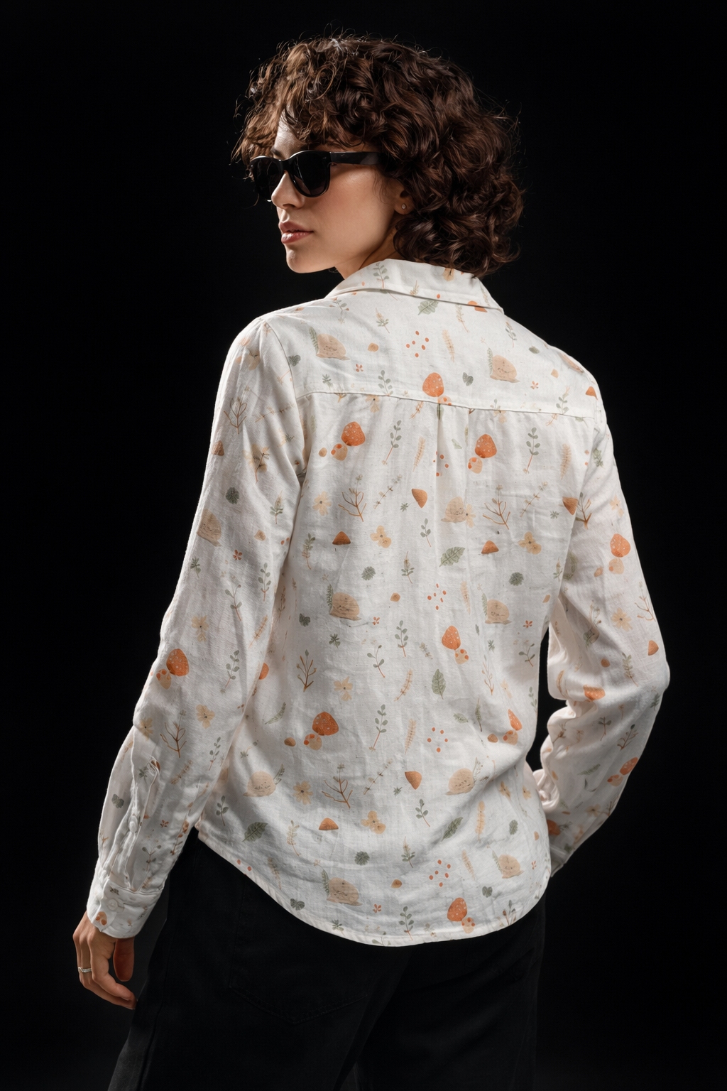 Forest Whimsy Printed Shirt – For Women