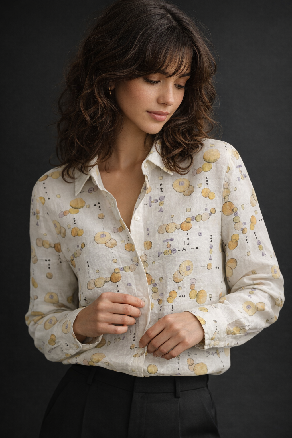 Orbit Muse Printed Shirt – For Women