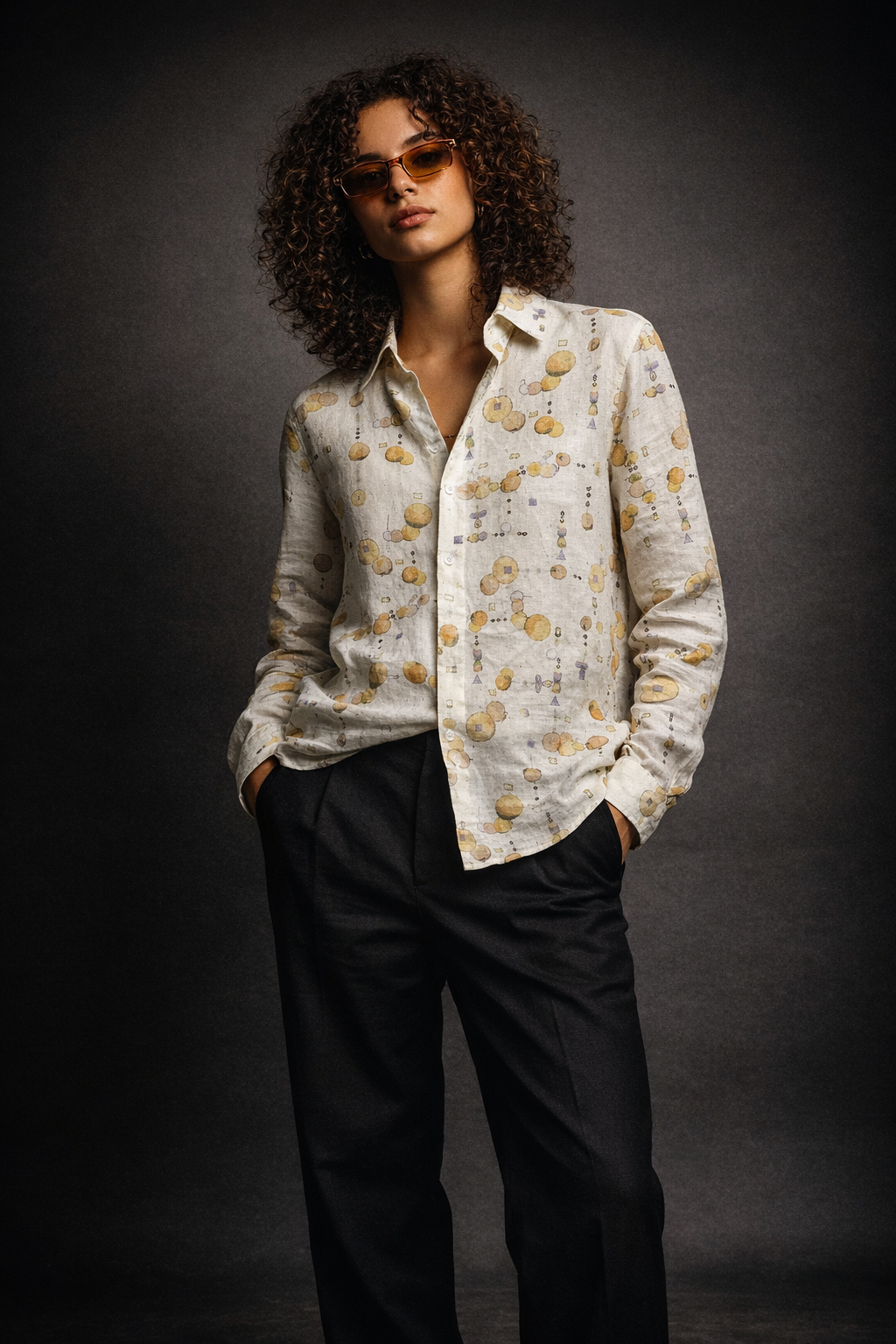 Orbit Muse Printed Shirt – For Women