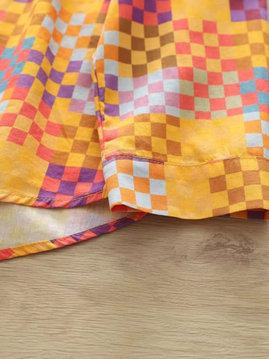 Pixel Pop Printed Shirt – For Women