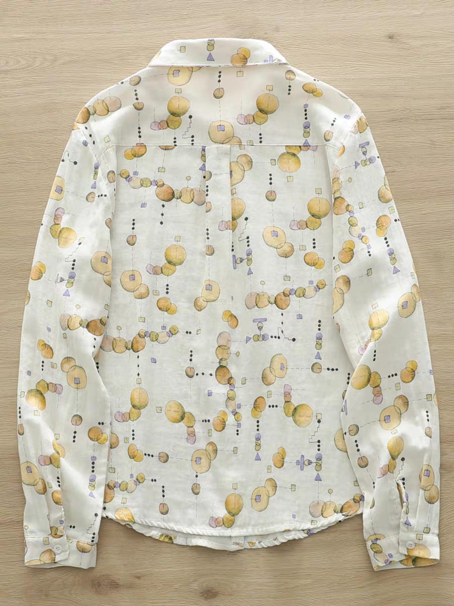 Orbit Muse Printed Shirt – For Women