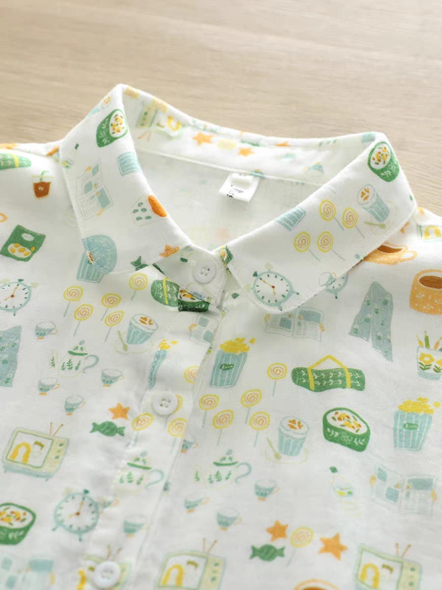 Morning Mood Printed Shirt – For Women