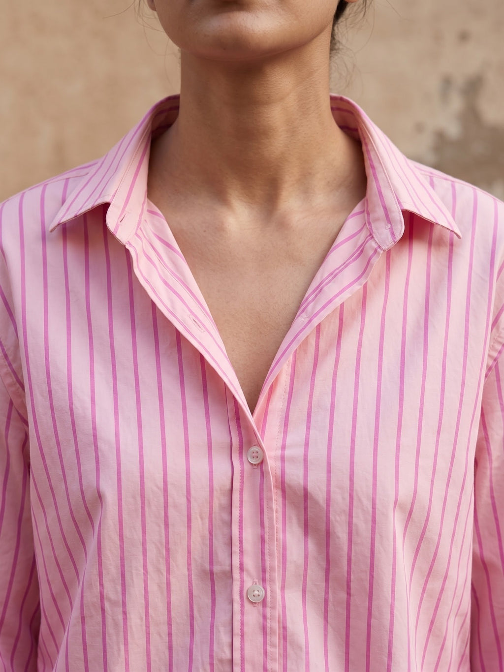 Women’s Oversized Striped Shirt