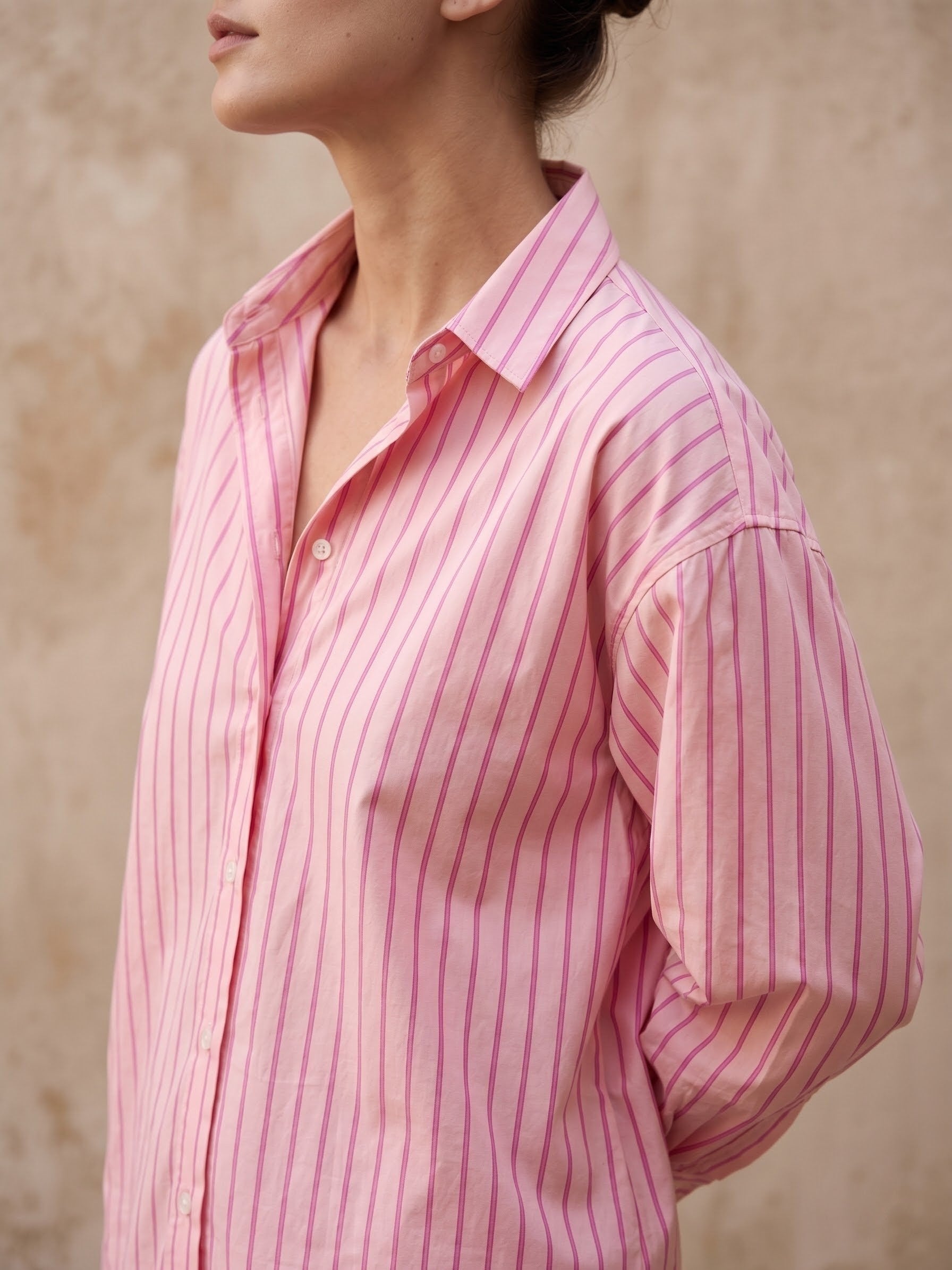 Women’s Oversized Striped Shirt