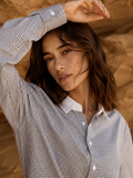 Women’s Gingham Button-Down Shirt