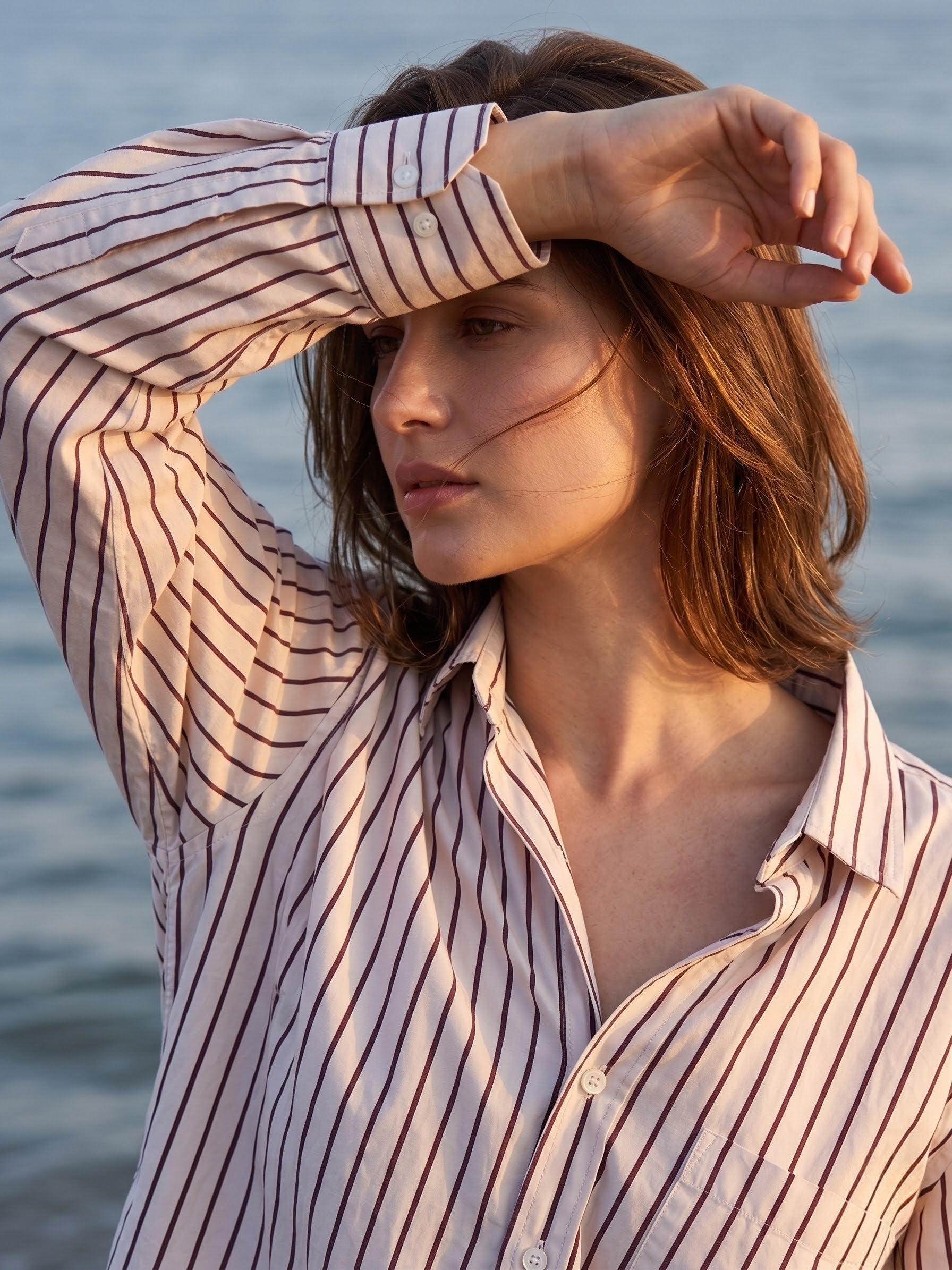 Women’s Striped Oversized Shirt