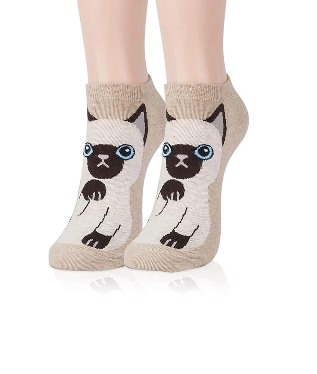 Women’s Cute Cartoon Ankle Socks – Fun & Comfortable